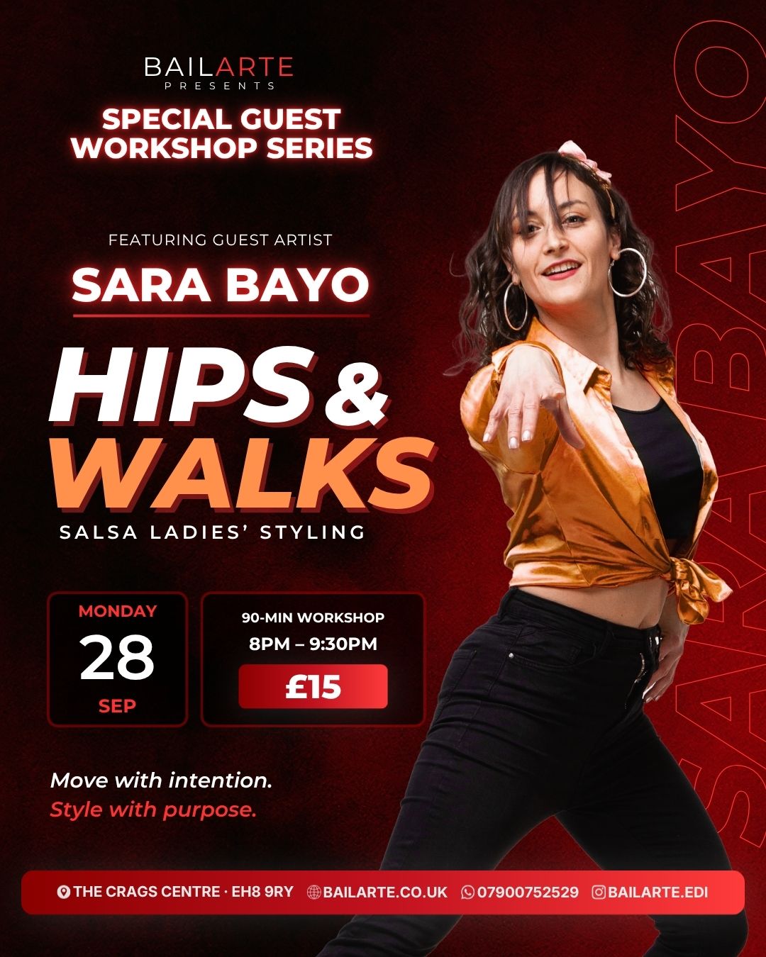 Special Guest Workshop Series Sara Bayo